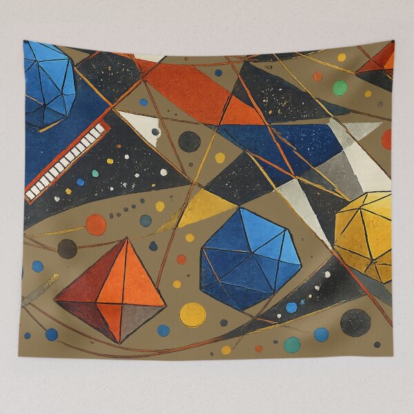 Item preview, Silent Geometry in Motion as  - Abstract Pattern designed and sold by Jani-art-world.