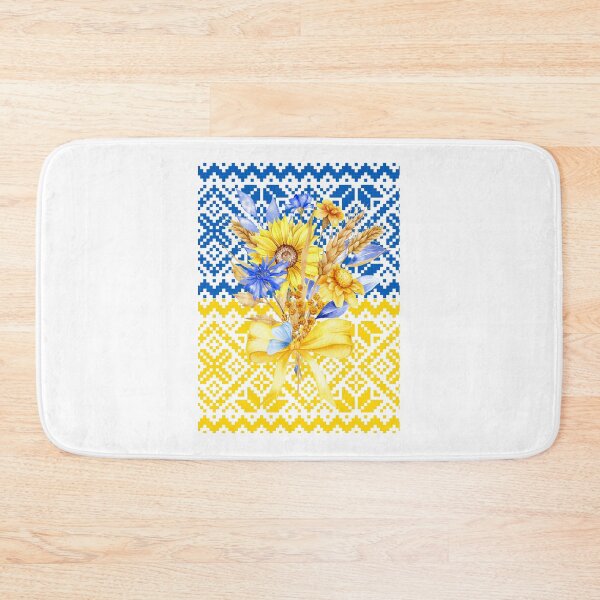 Item preview, Ukrainian Embroidery with Wheat, Cornflowers & Sunflowers | Folk Art designed and sold by Julison2015.