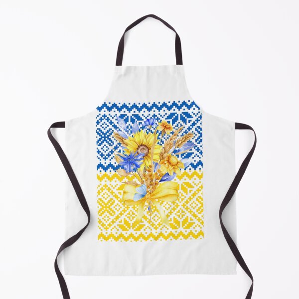 Item preview, Ukrainian Embroidery with Wheat, Cornflowers & Sunflowers | Folk Art designed and sold by Julison2015.