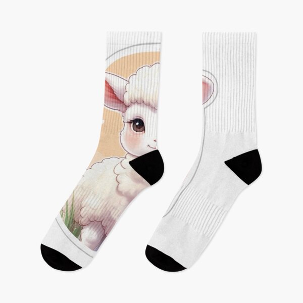 Item preview, Cute Lamb Portrait designed and sold by MiniPrintMagic.