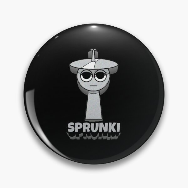 Item preview, Sprunki Gray Robot Cartoon Character designed and sold by Rosamoaughter.