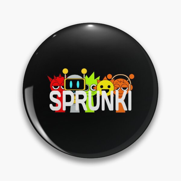 Item preview, Sprunki Colorful Crowd Cartoon Characters designed and sold by Rosamoaughter.