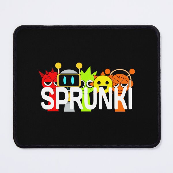 Item preview, Sprunki Colorful Crowd Cartoon Characters designed and sold by Rosamoaughter.