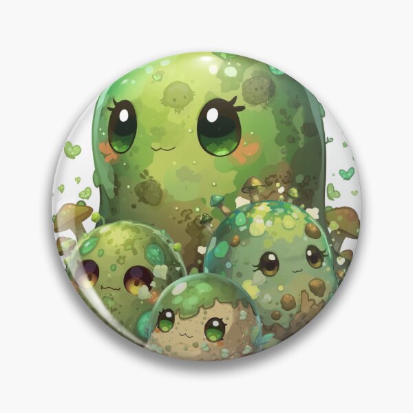 Item preview, Cute Spore Mushroom Slime | Fantasy Creature | Monzora Series designed and sold by Monzora.