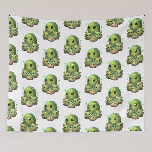 Item preview, Cute Spore Mushroom Slime | Fantasy Creature | Monzora Series designed and sold by Monzora.