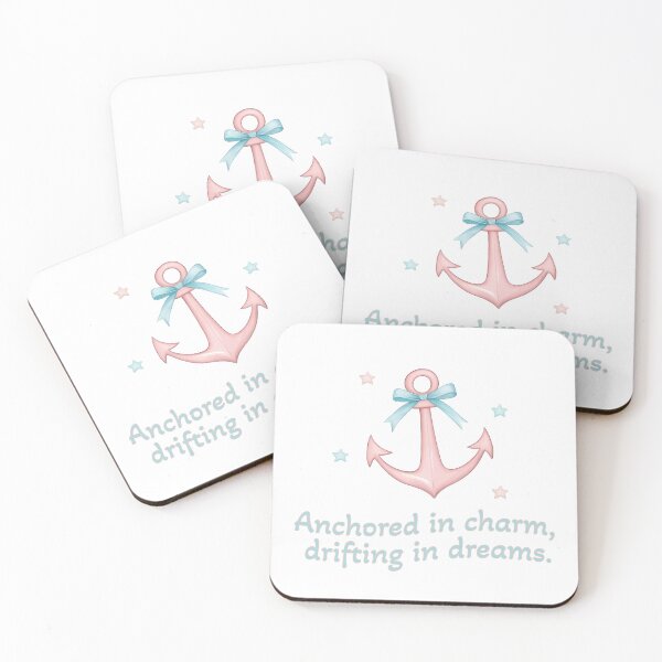 Item preview, Anchored in Charm Nautical Coquette! designed and sold by colourquest.
