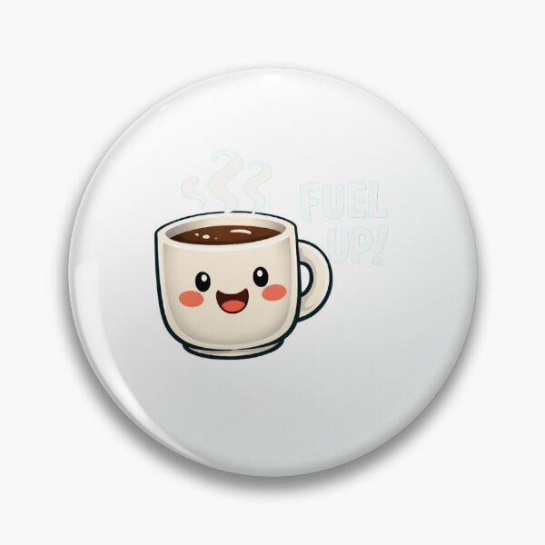 Item preview, Smiley coffee mug with "Fuel Up!" lettering designed and sold by LongIslandDesgn.