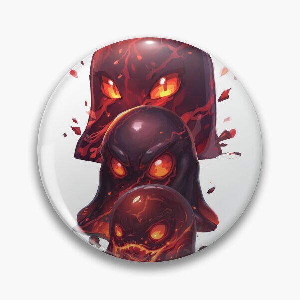 Item preview,  Fantasy RPG Fire Devourer Slime – Rare Elemental Cute Monster | Monzora World designed and sold by Monzora.