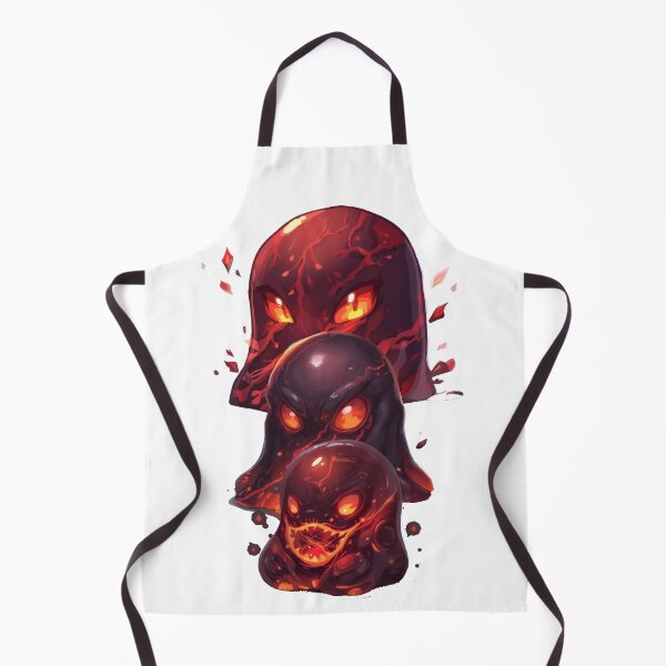 Item preview, Fantasy RPG Fire Devourer Slime – Rare Elemental Cute Monster | Monzora World designed and sold by Monzora.