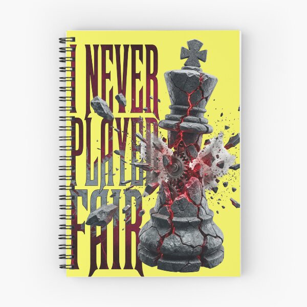 Item preview,   I Never Played Fair – Dark Chess King Gothic Streetwear designed and sold by Maximilianos.