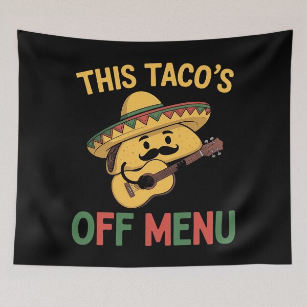 Item preview, This Taco_s Off Menu Funny Bachelor Bachelorette Kawaii Taco designed and sold by gourpmerzihd.
