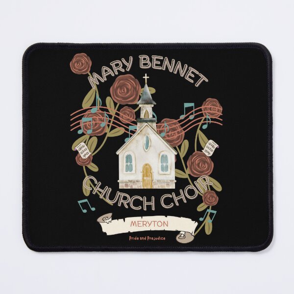 Item preview, Pride and Prejudice, Mary Bennet Church Choir designed and sold by SquirrelDesignLLC.