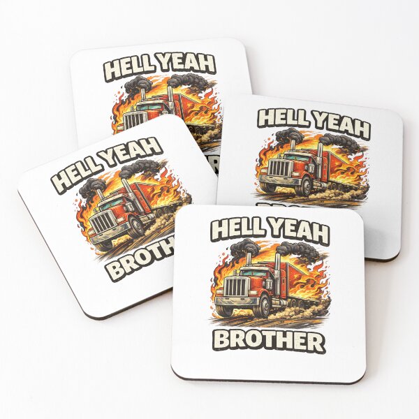 Item preview, HELL YEAH BROTHER designed and sold by SludgeTracks.