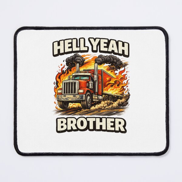 Item preview, HELL YEAH BROTHER designed and sold by SludgeTracks.
