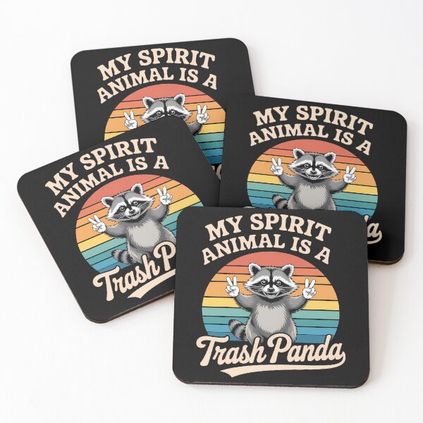 Item preview, Trashed Panda is My Spirit Animal Funny Raccoon Meme designed and sold by gourpmerzihd.