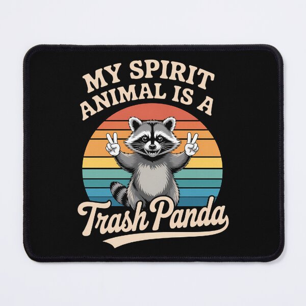 Item preview, Trashed Panda is My Spirit Animal Funny Raccoon Meme designed and sold by gourpmerzihd.