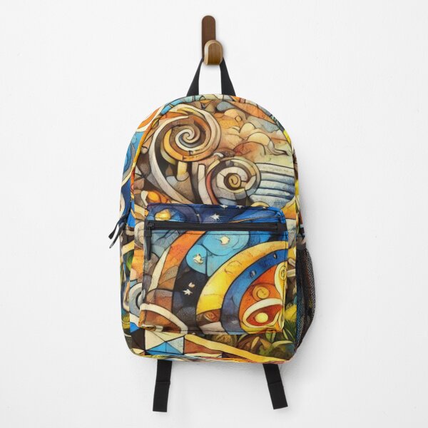 Item preview, A magical Cubist world with fantastic creatures designed and sold by FotoworldEdel.