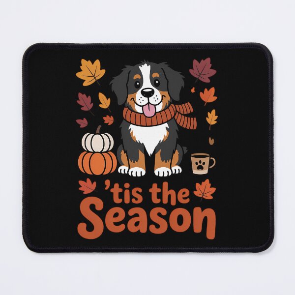 Item preview, Tis The Season Bernese Mountain Dog Fall Pumpkin Coffee designed and sold by gourpmerzihd.