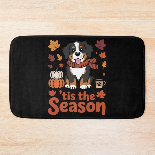 Item preview, Tis The Season Bernese Mountain Dog Fall Pumpkin Coffee designed and sold by gourpmerzihd.