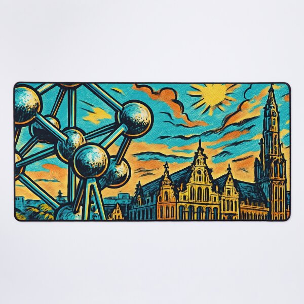 Item preview, brussels, city | Comics stylCartoone - designed and sold by ComicsFactory.