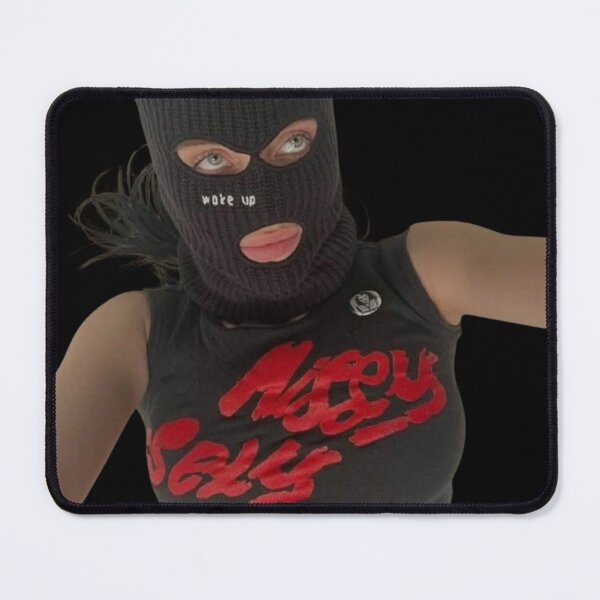 Item preview, billie eilish photo with ski mask designed and sold by Crealice.