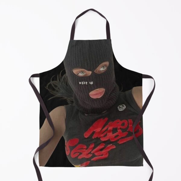 Item preview, billie eilish photo with ski mask designed and sold by Crealice.