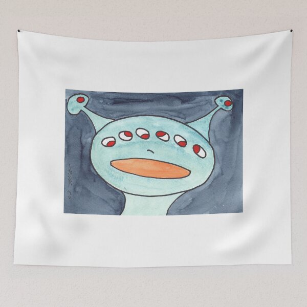 Item preview, Alien World, Space-Face, Alien Welt, Weltraumgesicht designed and sold by Anke‘s Bazaar.