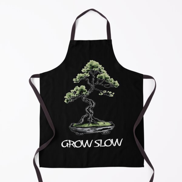 Item preview, Grow Slow Bonsai – Black Minimalist Sumi-e Tree for Bonsai Tree Lovers Design designed and sold by Artycom.
