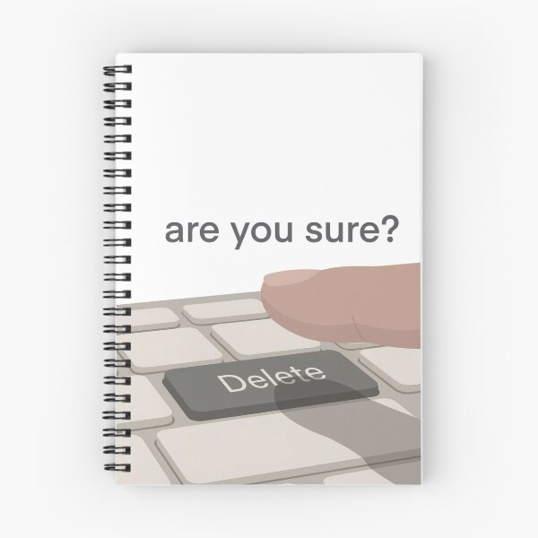 Item preview, Are You Sure? – Funny Keyboard Meme About Bad Decisions-001 designed and sold by What the fun.