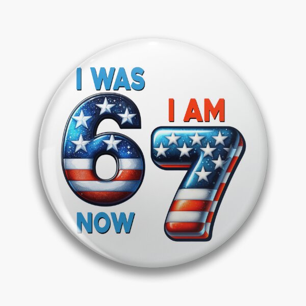 Item preview, I was 6 Now I'm 7 Years Old 7th Birthday 67 USA Flag Kids designed and sold by ZANNIX.
