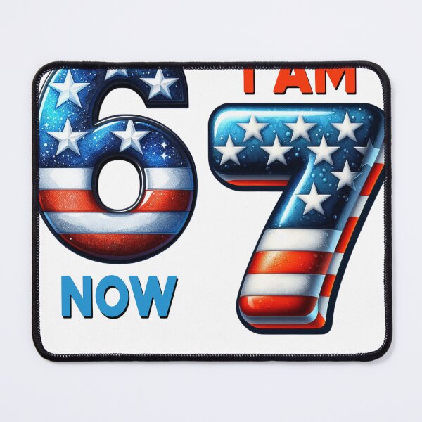 Item preview, I was 6 Now I'm 7 Years Old 7th Birthday 67 USA Flag Kids designed and sold by ZANNIX.