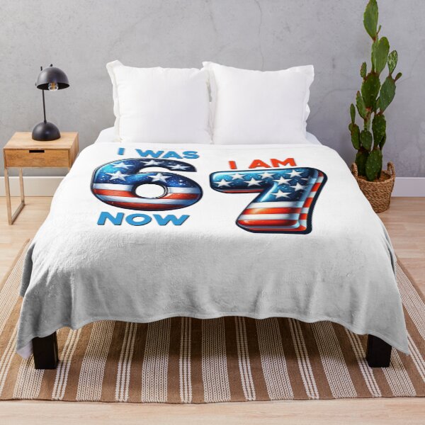 Item preview, I was 6 Now I'm 7 Years Old 7th Birthday 67 USA Flag Kids designed and sold by ZANNIX.
