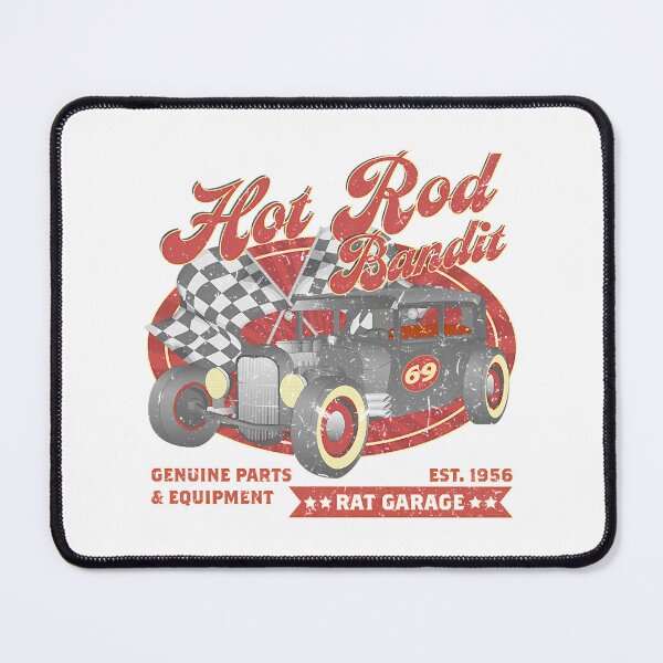 Item preview, Hot Rod Bandit Rockabilly Racer Classic Tshirtpng, Merch By Amazon, Redbubble, Teepublic, Limited E designed and sold by GaizkaOtxoa.