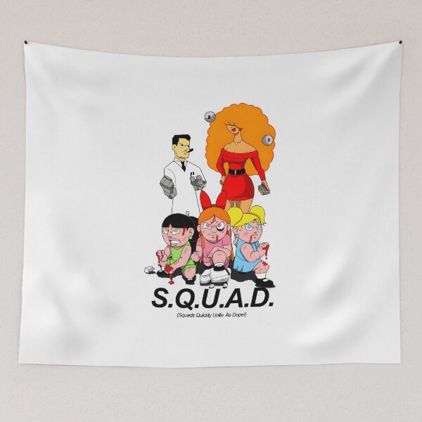 Item preview, Cute Cartoon Team Squad Pose designed and sold by fausadney.
