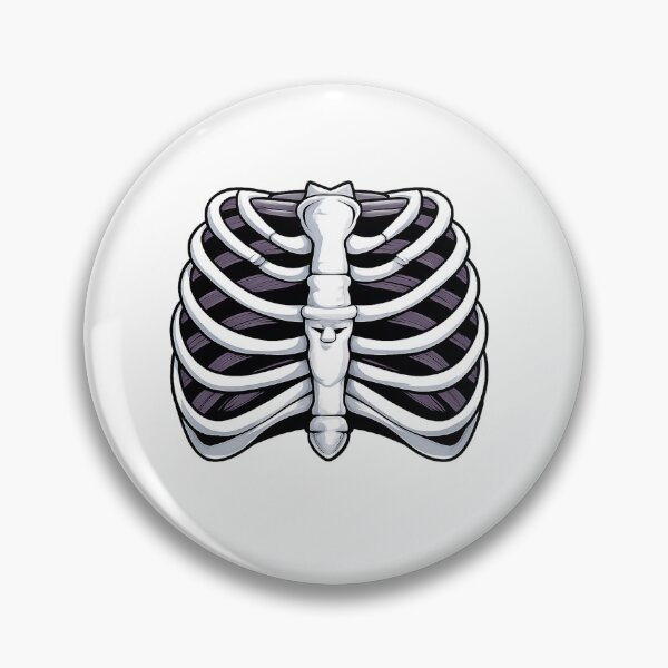 Item preview, Minimal Ribcage Anatomy Art designed and sold by Motiva100.