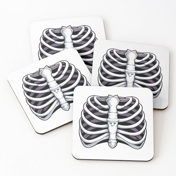 Item preview, Minimal Ribcage Anatomy Art designed and sold by Motiva100.