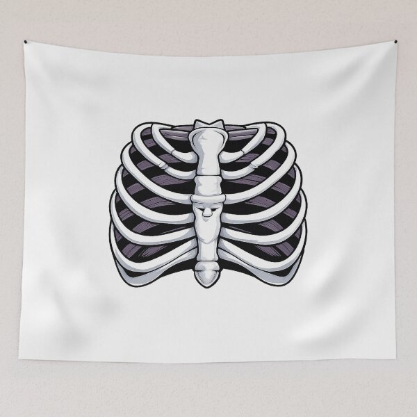 Item preview, Minimal Ribcage Anatomy Art designed and sold by Motiva100.