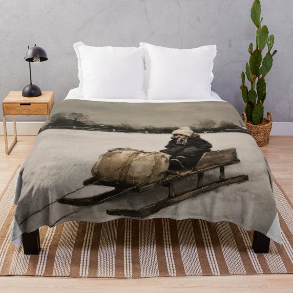 Item preview, Child on a sled designed and sold by lautir.
