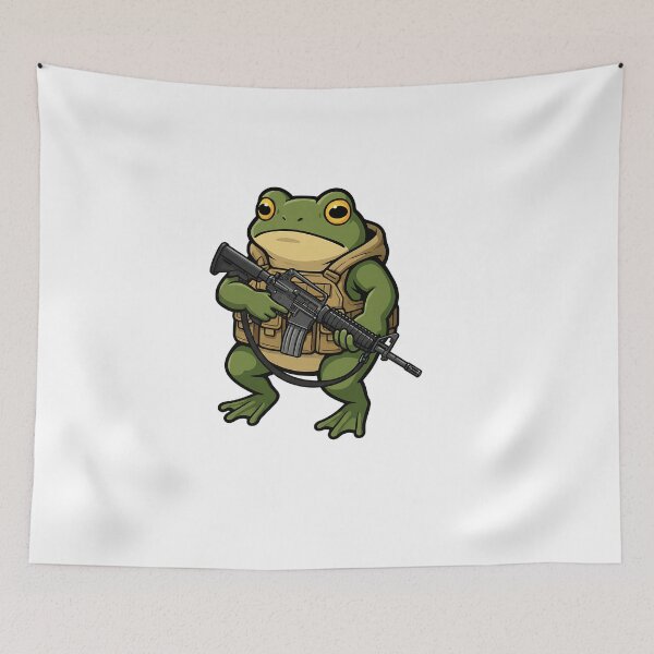 Item preview, Meme Frog designed and sold by RAWLIFEGRAPHIC.