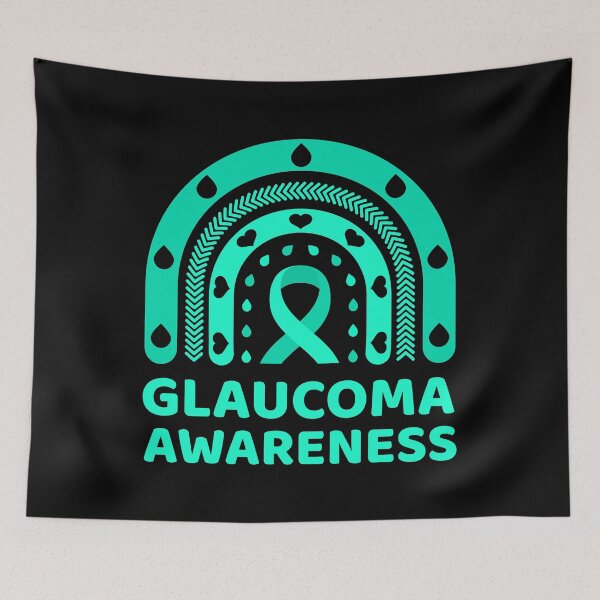 Item preview, Glaucoma awareness rainbow  designed and sold by TashaVector.