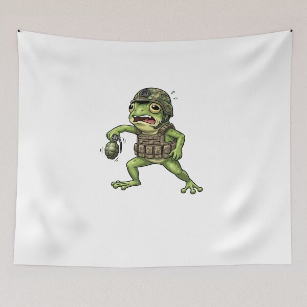 Item preview, Meme Frog designed and sold by RAWLIFEGRAPHIC.