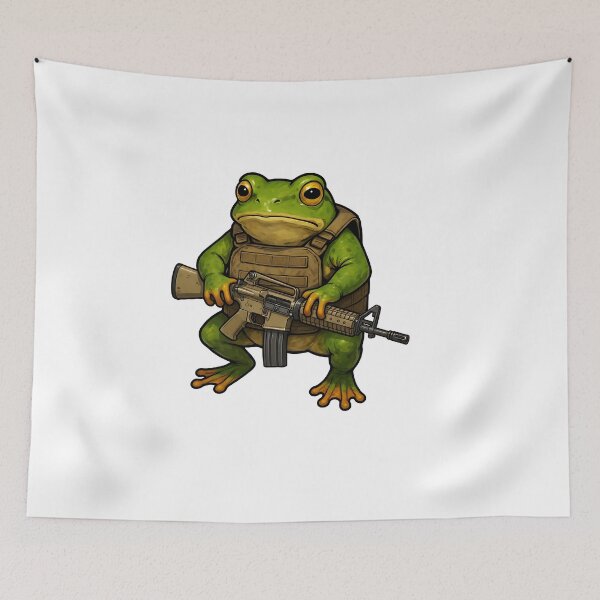 Item preview, Meme Frog designed and sold by RAWLIFEGRAPHIC.