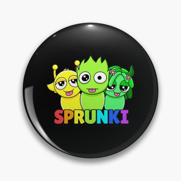 Item preview, Sprunki Green Monster Duo Character designed and sold by Rosamoaughter.