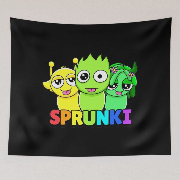 Item preview, Sprunki Green Monster Duo Character designed and sold by Rosamoaughter.