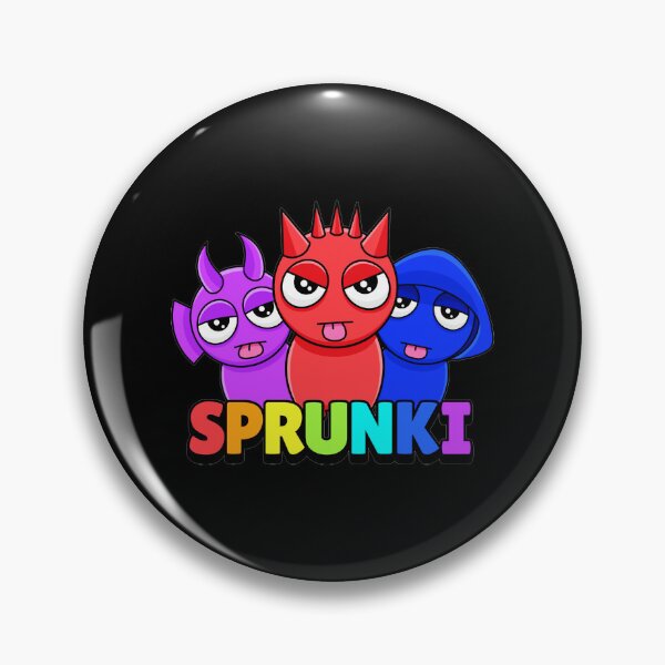 Item preview, Sprunki Colorful Group Cartoon Characters designed and sold by Rosamoaughter.