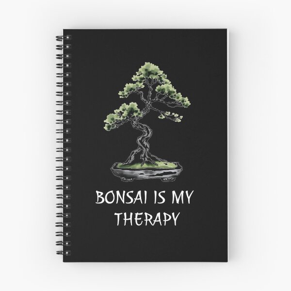 Item preview, Bonsai is my therapy – Black Minimalist Sumi-e Tree for Bonsai Tree Lovers Design designed and sold by Artycom.