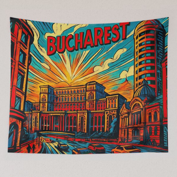 Item preview, Bucharest | Comics stylCartoone -  designed and sold by ComicsFactory.