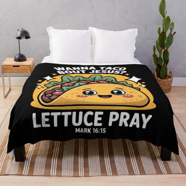 Item preview, Wanna Taco Bout Jesus Lettuce Pray Cinco de Mayo Christian designed and sold by lilensgavadur.
