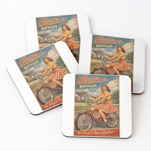Item preview, Pedal into Nostalgia: Starliner’s Suburban Dream designed and sold by ForeverPrintsOK.
