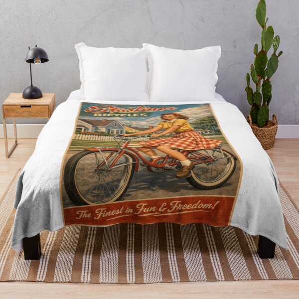 Item preview, Pedal into Nostalgia: Starliner’s Suburban Dream designed and sold by ForeverPrintsOK.